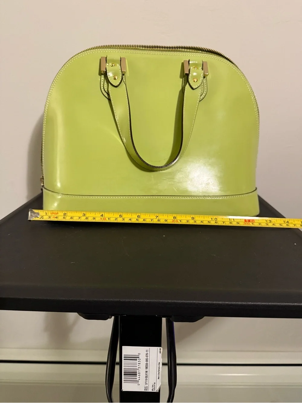 Alberta Di Canio Granny Smith Apple Green Dome Satchel